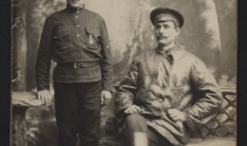 Kolejarze rosyjscy, rok 1916, nieregulaminowe umundurowanie